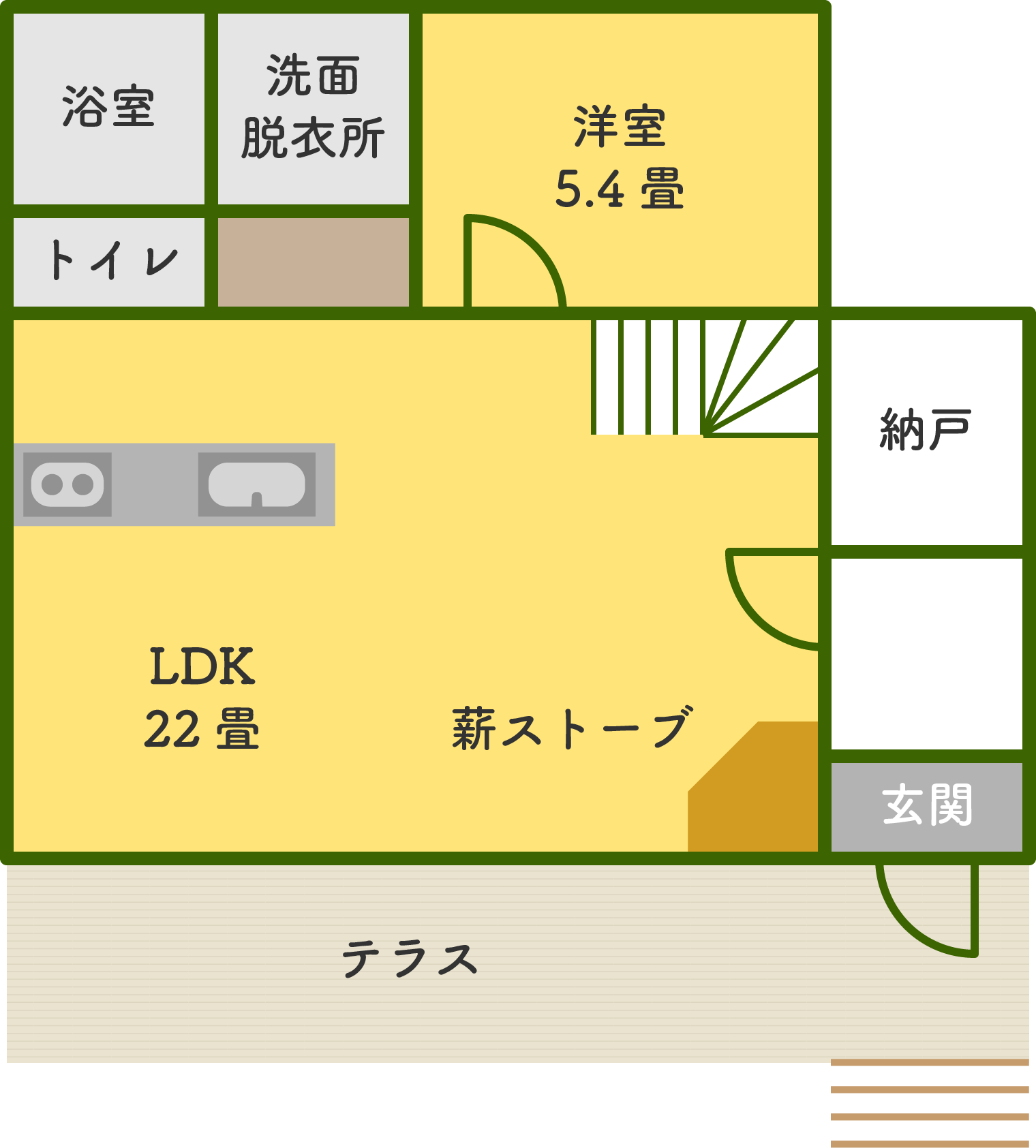 1階間取り図